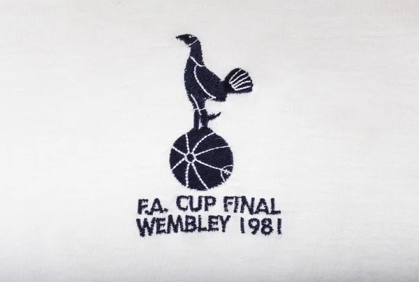 Tottenham Hotspur FC FA Cup Final Badge — Stockfoto