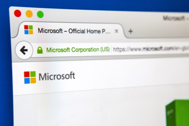 Microsoft resmi web sitesi