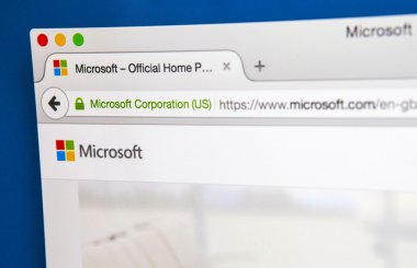 Microsoft resmi web sitesi