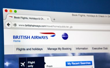 British Airways Web sitesi