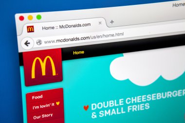 McDonalds resmi web sitesi