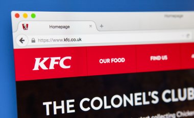 KFC official Homepage clipart