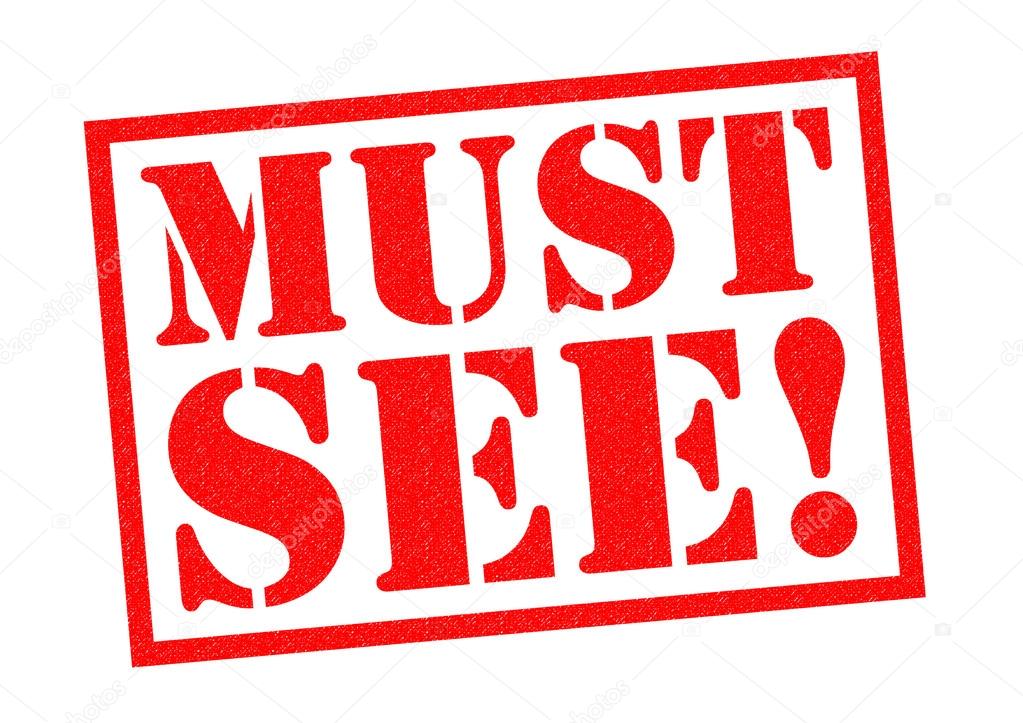 MUST SEE! Rubber Stamp — Stock Photo © chrisdorney #88850698