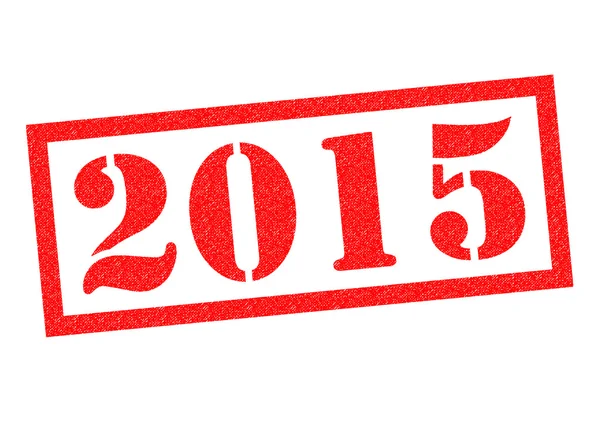 2015 Rubber Stamp — Stock Photo, Image