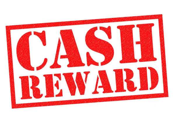 Francobollo di gomma CASH REWARD — Foto Stock