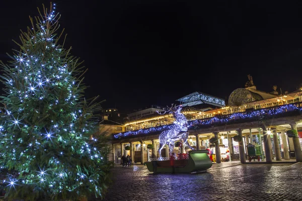 Covent garden na Boże Narodzenie — Zdjęcie stockowe