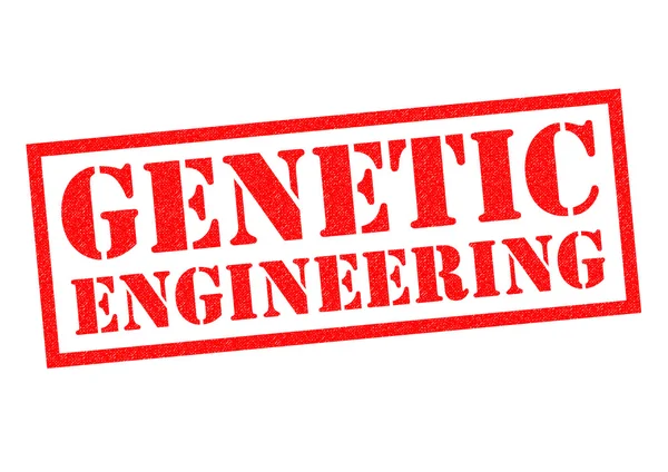 Genetické inženýrství razítko — Stock fotografie