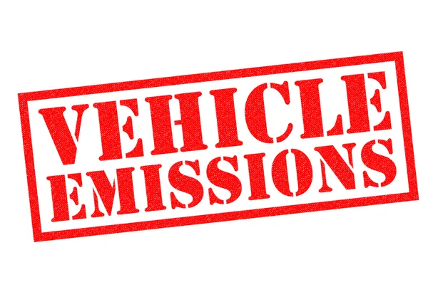 VEHICLE EMISSIONS Rubber Stamp — Stock Photo, Image