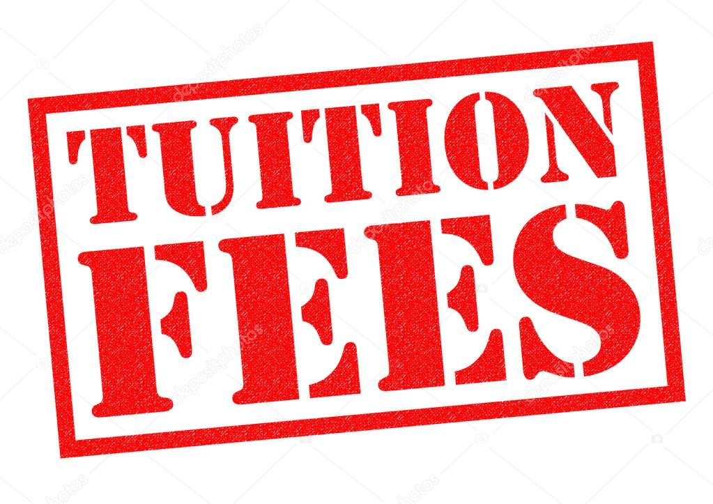 TUITION FEES Rubber Stamp