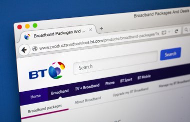 BT official Website