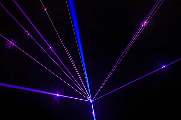 Efeito laser colorido — Fotografia de Stock