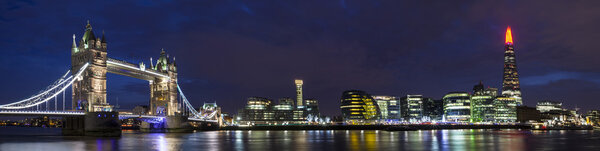 London Cityscape Panoramic