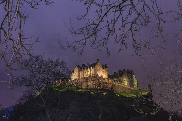 Castello di edinburgh in Scozia — Foto Stock