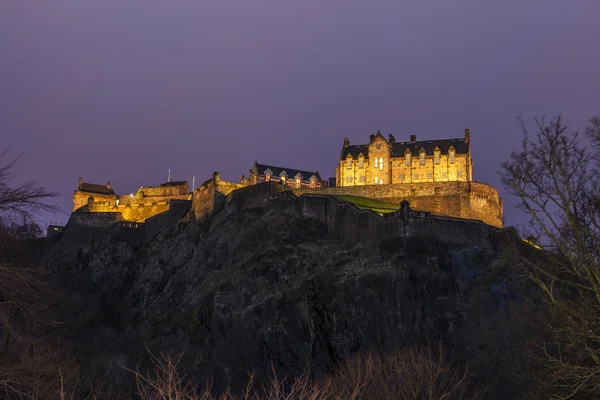 Castello di edinburgh in Scozia — Foto Stock