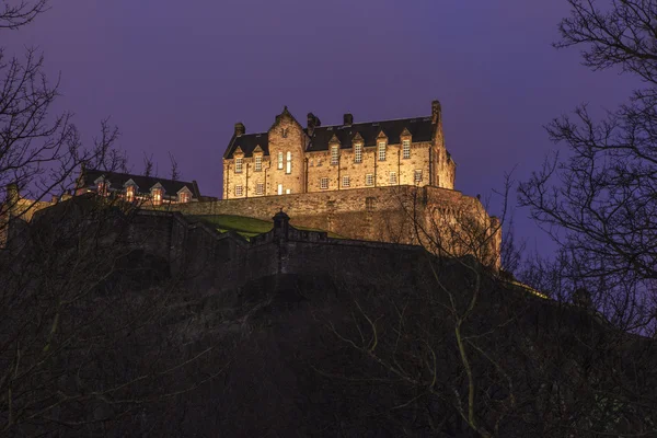 Castelo de Edinburgh na Escócia — Fotografia de Stock