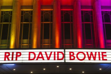 David Bowie Hammersmith Apollo rip