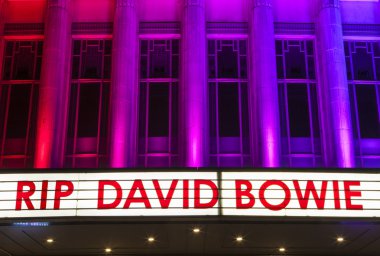 David Bowie Hammersmith Apollo rip