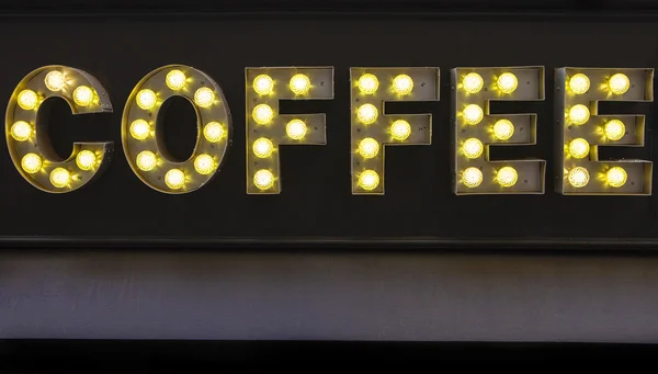 Muestra de café en un café — Foto de Stock