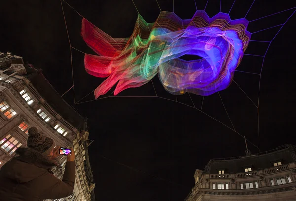 ロンドンのルミエール・ライト・フェスティバル — ストック写真