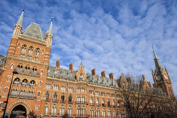 St Pancras Renaissance Londyn Hotel — Zdjęcie stockowe