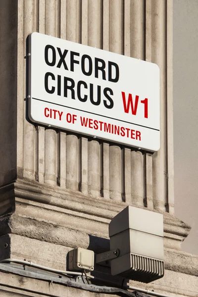 Oxford circus in Londen — Stockfoto