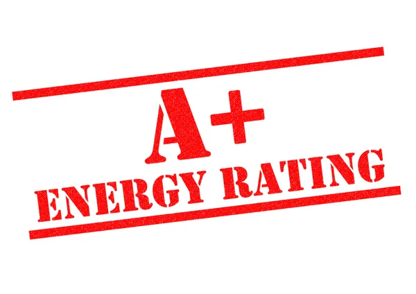 A + ENERGY RATING Sello de goma —  Fotos de Stock