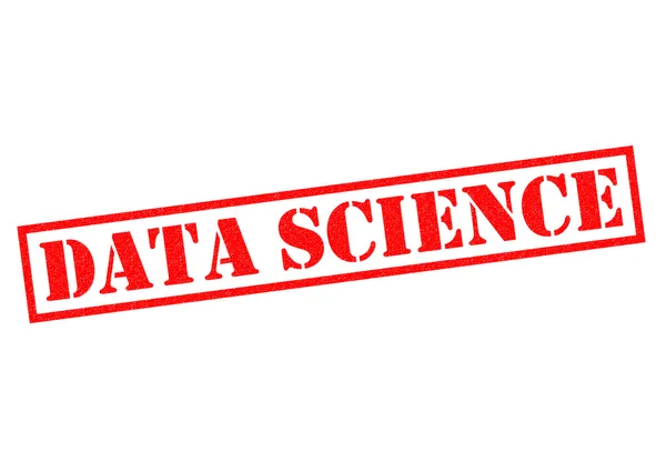 Sello de goma de la ciencia de los datos — Foto de Stock