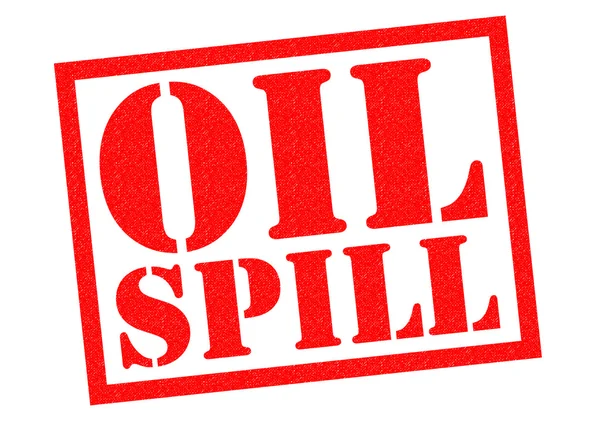Ölpest-Stempel — Stockfoto