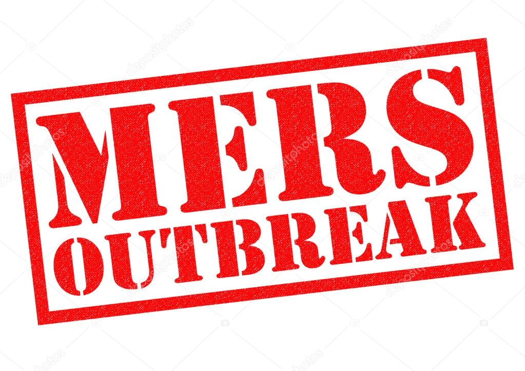 MERS OUTBREAK Rubber Stamp