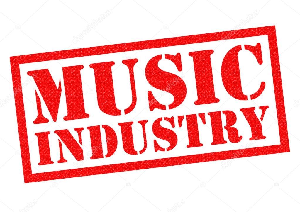 MUSIC INDUSTRY Rubber Stamp