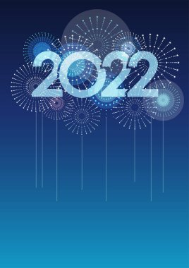 2022 Yılı, Kaplanın Yılı, Japon Vintage Desenli Yeni Yıl Şablonu.