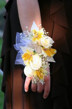Corsage Vertical View clipart