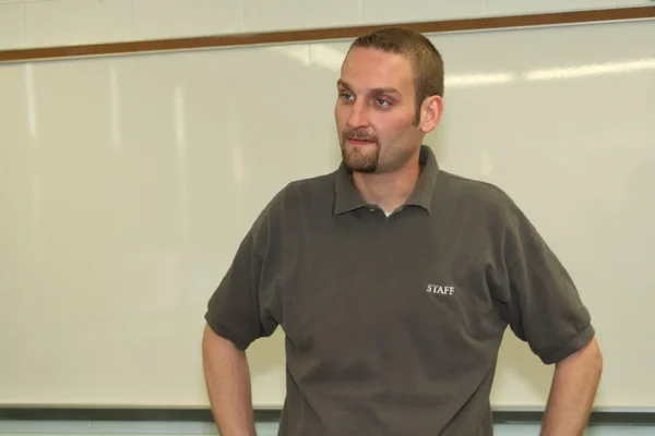 Serious Teacher Closeup — Stock Photo, Image