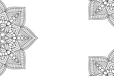 Güzel arkaplan geometrik daire ögesini süslemek vektör içinde yapılır