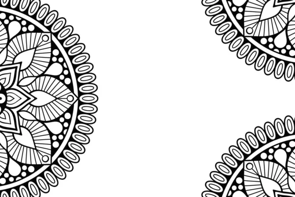 Güzel arkaplan geometrik daire ögesini süslemek vektör içinde yapılır