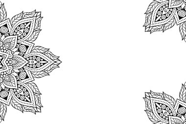 Güzel arkaplan geometrik daire ögesini süslemek vektör içinde yapılır