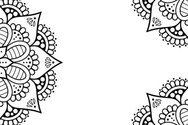 Güzel arkaplan geometrik daire ögesini süslemek vektör içinde yapılır