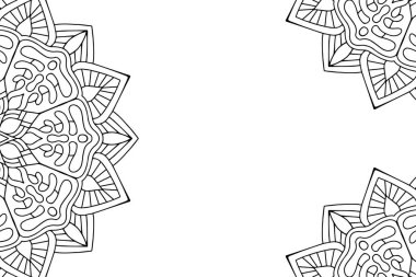 Güzel arkaplan geometrik daire ögesini süslemek vektör içinde yapılır