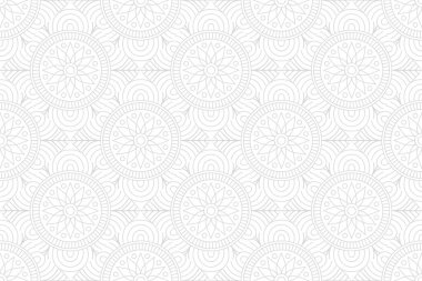 Altın rengi vektör olarak lüks mandala tasarımı