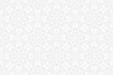 Altın rengi vektör olarak lüks mandala tasarımı