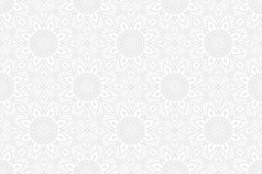 Altın rengi vektör olarak lüks mandala tasarımı