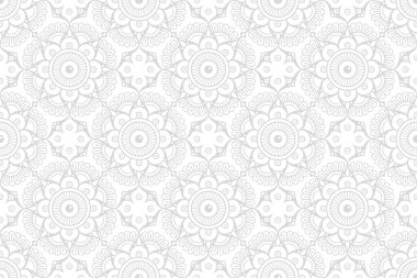 Altın rengi vektör olarak lüks mandala tasarımı