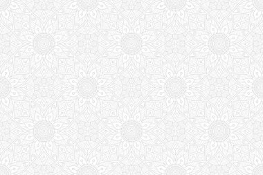 Altın rengi vektör olarak lüks mandala tasarımı