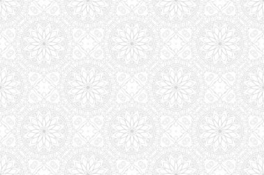 Altın rengi vektör olarak lüks mandala tasarımı