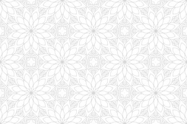 Altın rengi vektör olarak lüks mandala tasarımı