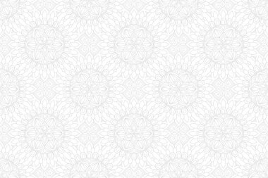 Altın rengi vektör olarak lüks mandala tasarımı