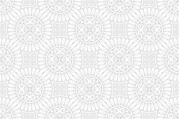 Luxo Design Mandala Ornamental Fundo Vetor Cor Ouro —  Vetores de Stock