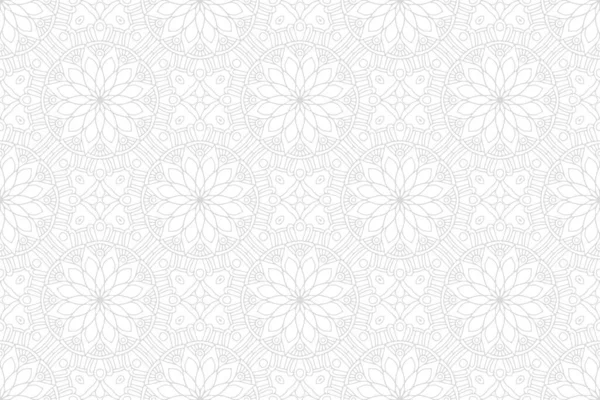 Luxus Ornamentalen Mandala Design Hintergrund Gold Farbvektor — Stockvektor