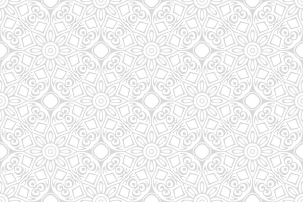 Fond Design Mandala Ornemental Luxe Vecteur Couleur — Image vectorielle