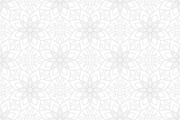 Luxo Design Mandala Ornamental Fundo Vetor Cor Ouro — Vetor de Stock